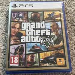 GRAND THEFT AUTO 5 - PS5 DISC VERSION - NEW, SEALED