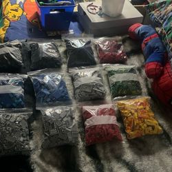 LEGO BAGS FULL OF PIECES 