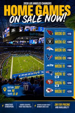 LA Chargers tickets