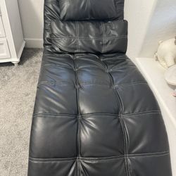 Chaise Faux Leather