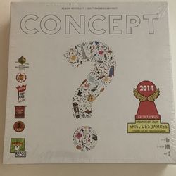 NEW SEALED Concept Board Game