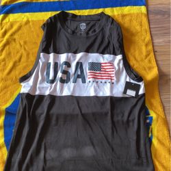 Usa National Futbol Team Soccer Tank Top Medium Size 