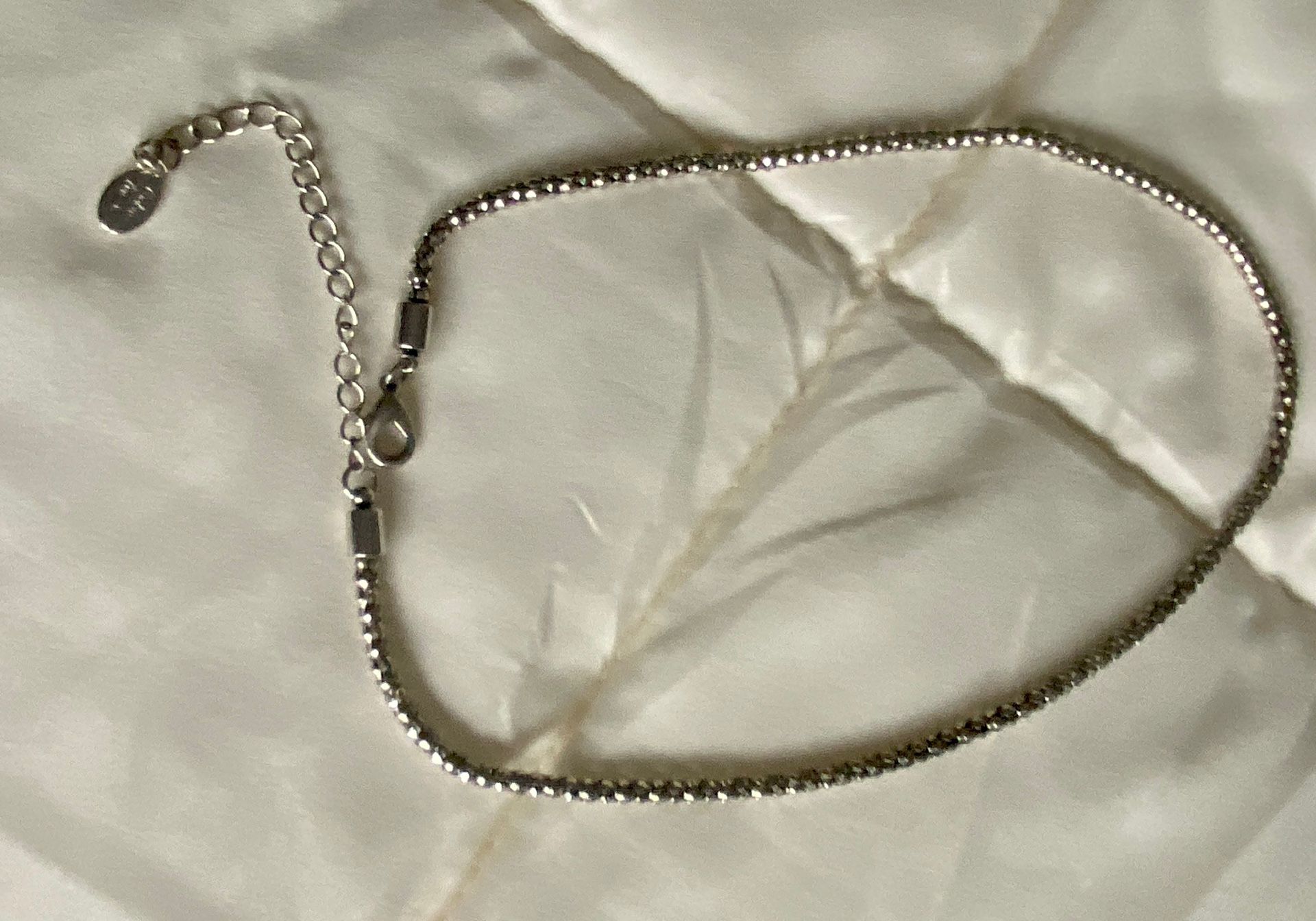   Cookie Lee  Silver Necklace