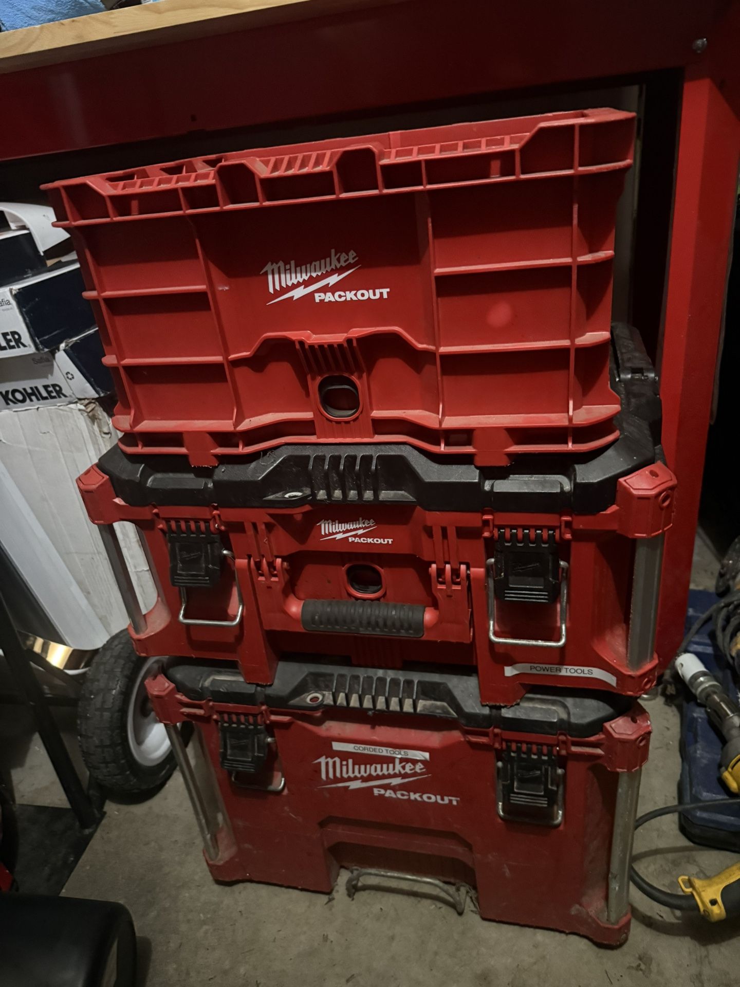 Milwaukee Pack out Set