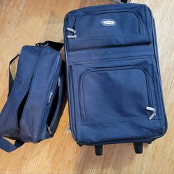 Luggage, Two Pieces, Dark Blue 
