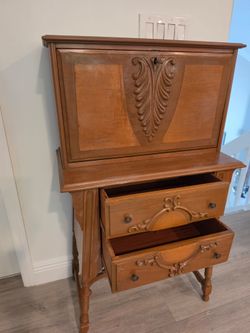 Vintage Secretary Writing Desk
