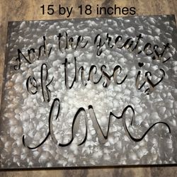 Home Decoration Metal Sign