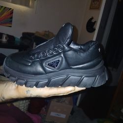 Prada prax tennis shoes size 126/37
