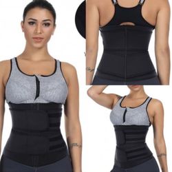 Double Belt Latex Waist Trainers Small To 5XL Available 