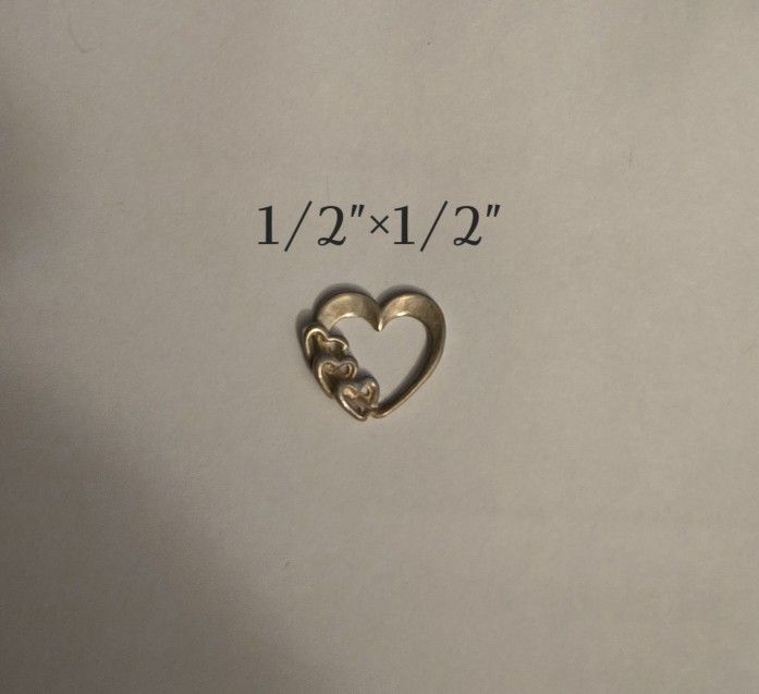 Silver hearts Pendant
