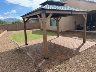 Call us for an estimate to transform your yard with paver and turf natural