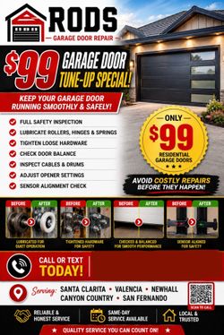 GARAGE DOOR TUNE UP