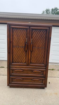 Armoire with drawers and shelves