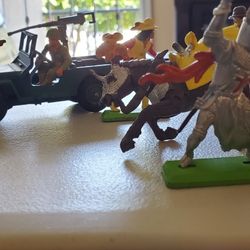 Vtg Toy Lot Figures