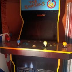 Simpsons Arcade1up Machine