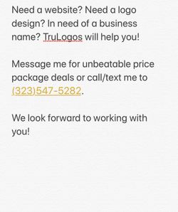 Logos, Slogans, Flyers and more!