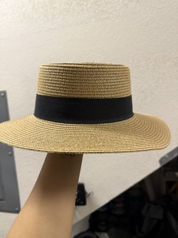 Beach Hat - Black / Brown