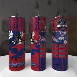 New York Giants Football Tumbler