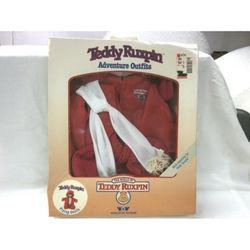 Teddy RUXPIN Outfit New In Box  Vintage