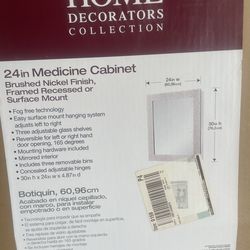 Home Decorators Collection 24” Medicine Cabinet