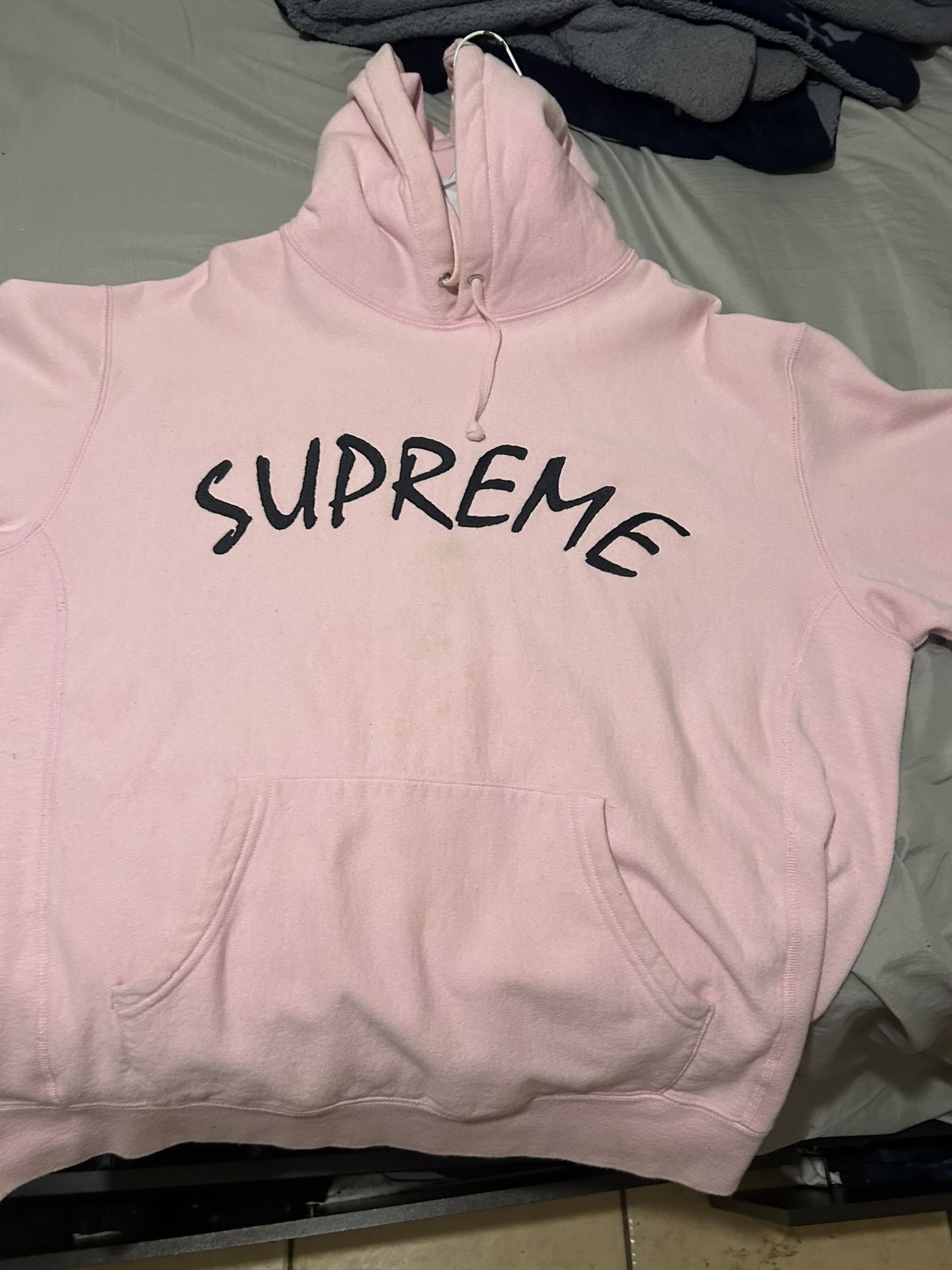 Pink Supreme Hoodie