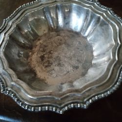 Avon Silver plated Bowl