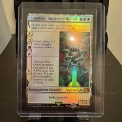 Summon Knights Of The Round Foil 0036 #36 Magic: The Gathering Final Fantasy