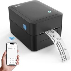 NEW Bluetooth Label Printer - Wireless Label Maker for 1"-3.15" Width Barcode Thumbnail