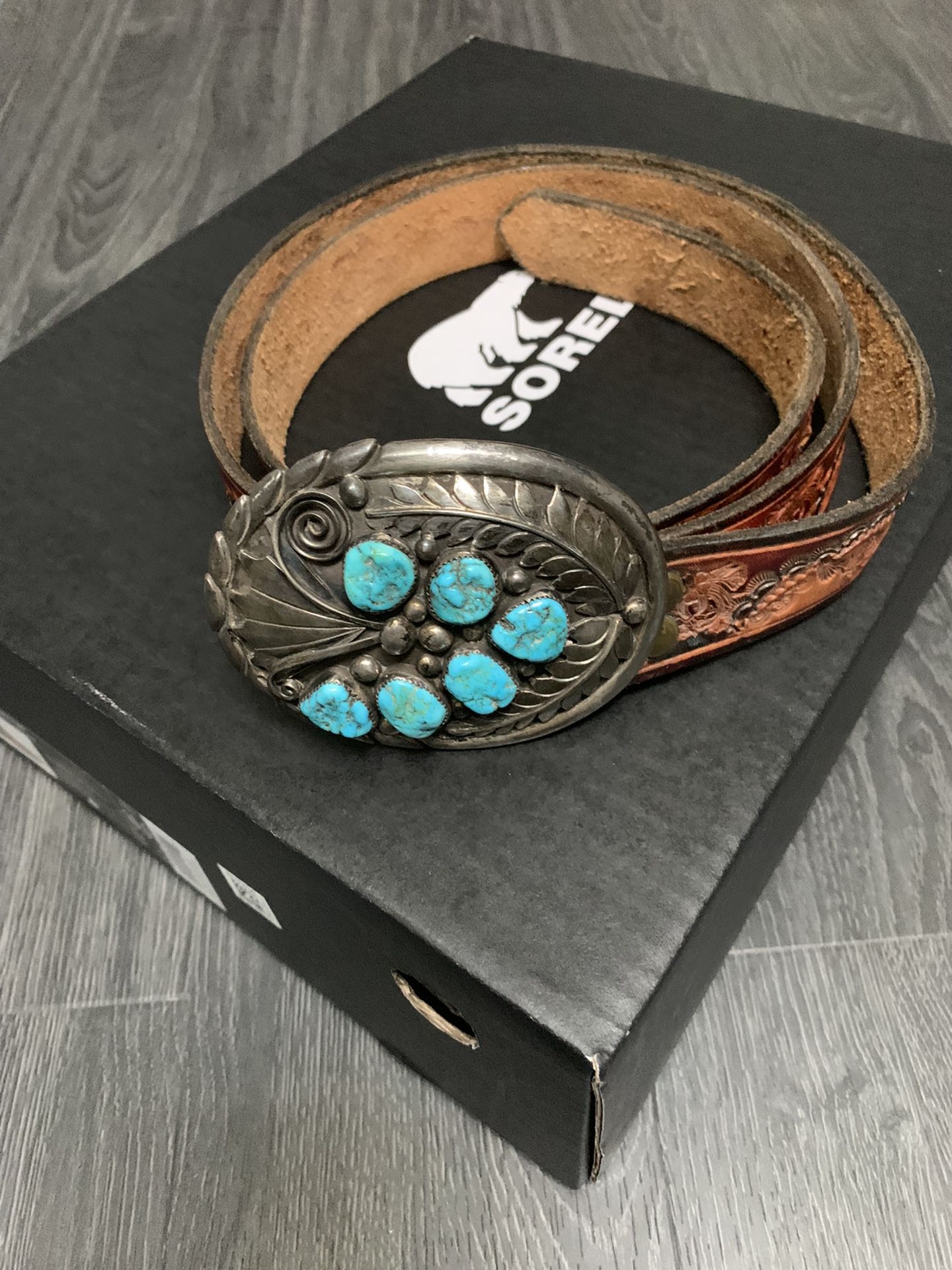 Navajo, Darlene, Dicky & Charles Turquoise Silver, Belt