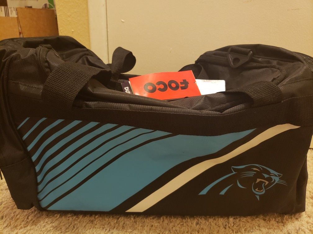 Carolina Panthers Duffle Bag (New)