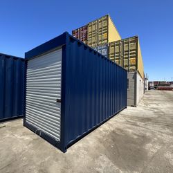 20ft Shipping Container with Roll-Up Door | Clean, Secure & Ready for Delivery! 