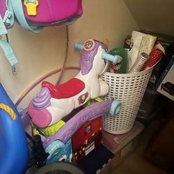 Unicorn Rocker/ Wheely Chair 