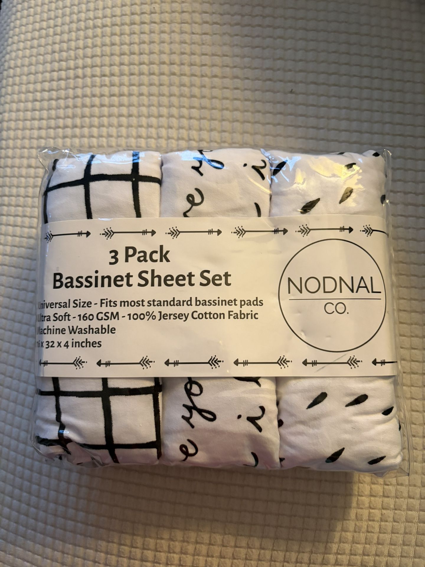Bassinet Sheet Set -new