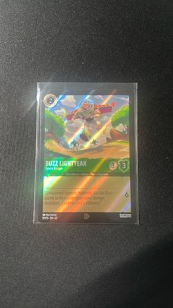 Disney Lorcana Buzz Lightyear Space Ranger Promo Card