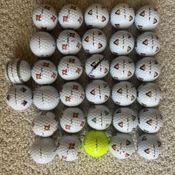 30 TaylorMade TP5 and 2 TP5x golf balls