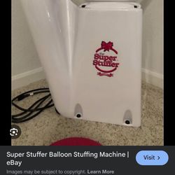 Balloon Stuffing Machine