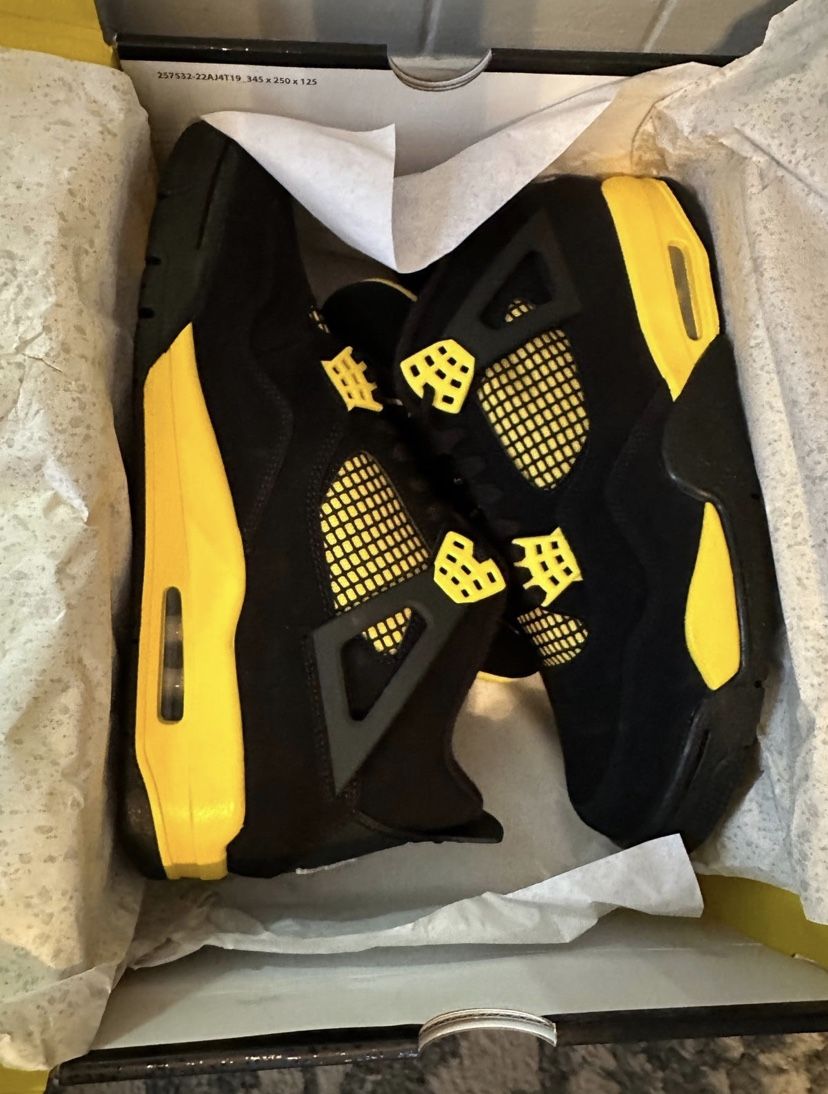 Jordan 4 Thunder