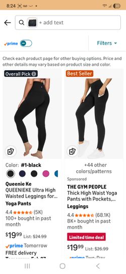 Tummy control yoga pants