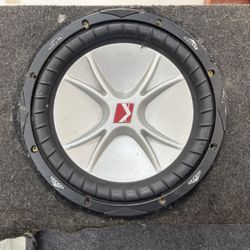 Kicker Car Speaker Single 12”