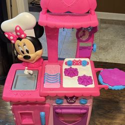 Kids Toys Minnie Mouse Kitchen, Bowling, Kart And Baby Doll (pls Read Description Below)