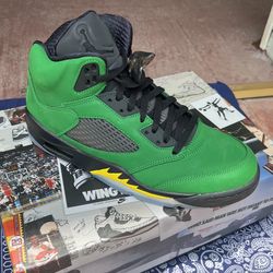Air Jordan Five Retro Oregon 🦆 Green size 10 special edition