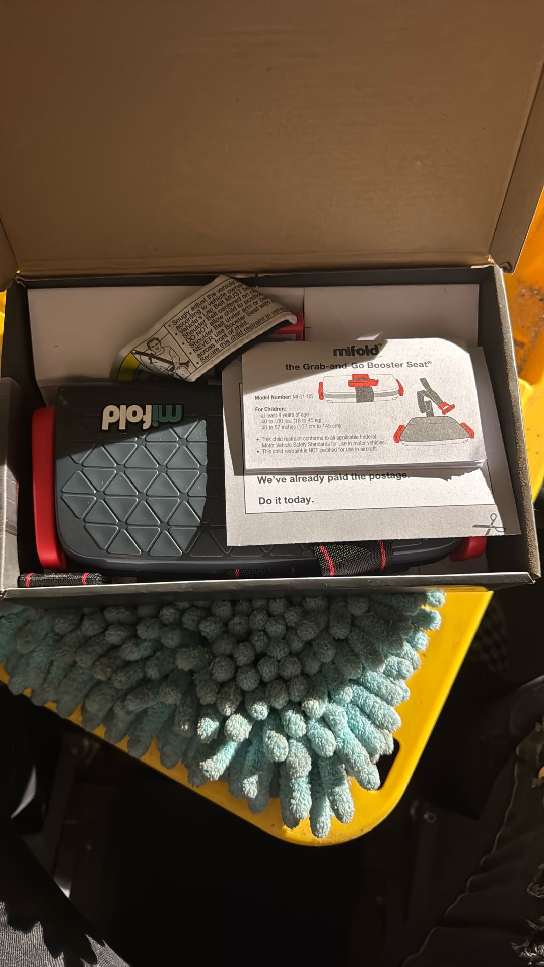 Grab And Go Booster Seat 