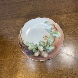 Bavaria Hand Painted Art Pottery Bone China Dessert Plate Small 
