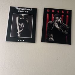 Weeknd And Drake Canvas 