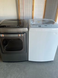 LG washer and gas