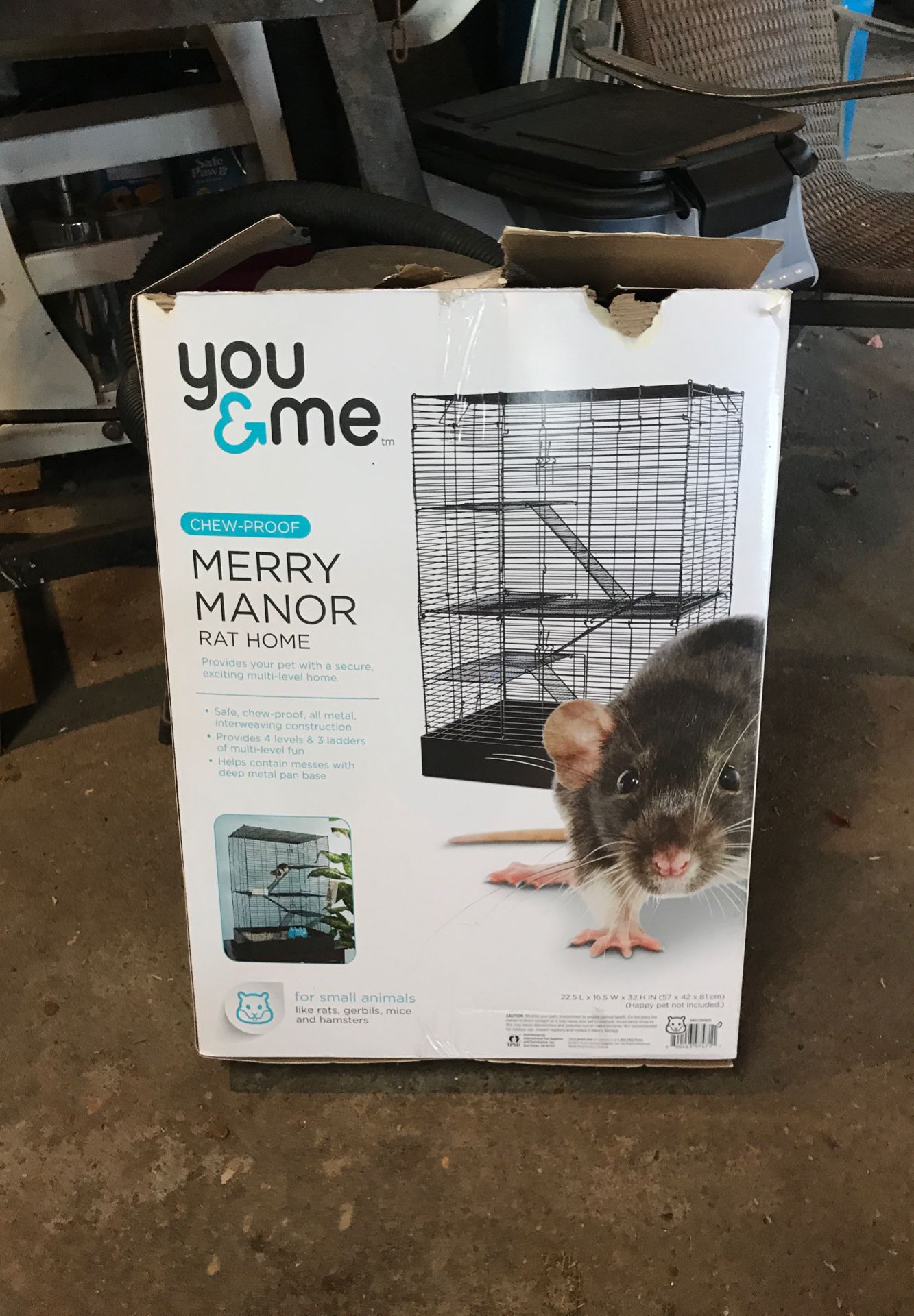 You and me merry manor chew proof rat cage 25$