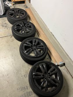 2014 - 2024 Mini F56 - Cooper S - John Cooper Works - OEM Wheels 17” Bolt Pattern (5x112) Set of 4 with Tires Mounted