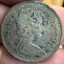 1965 Canada Silver 25 Cent 