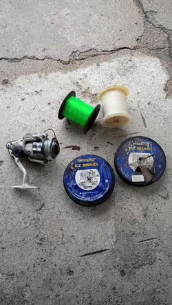Spinning Reel and Fishing Line Bundle