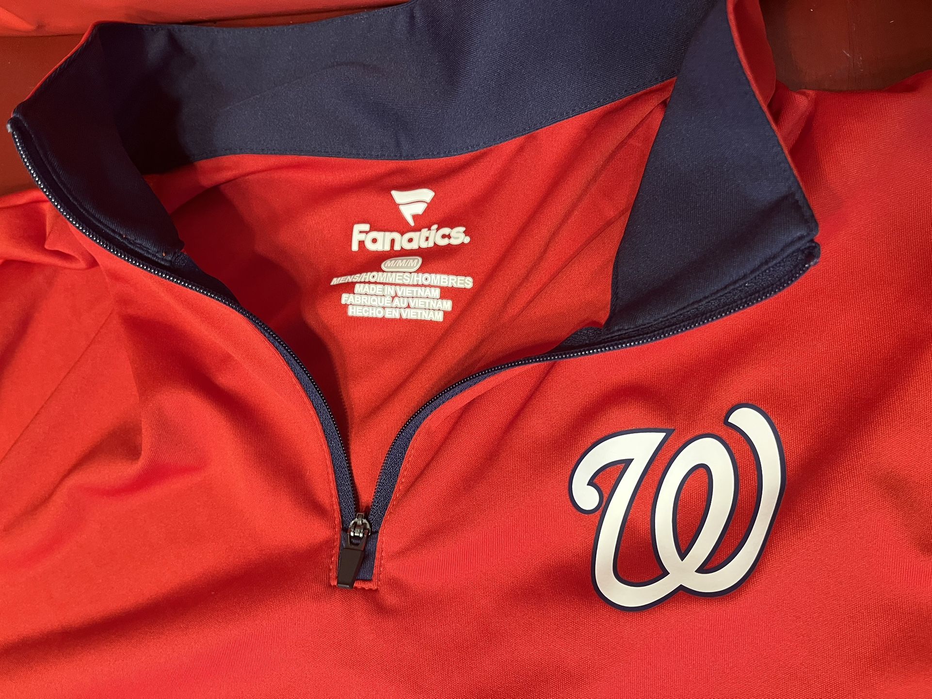 Washington Nationals Long Sleeved Pullover